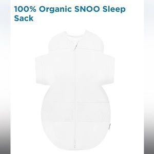 SEVEN Snoo sleep sack swaddles. Three small. Two medium. Two large.